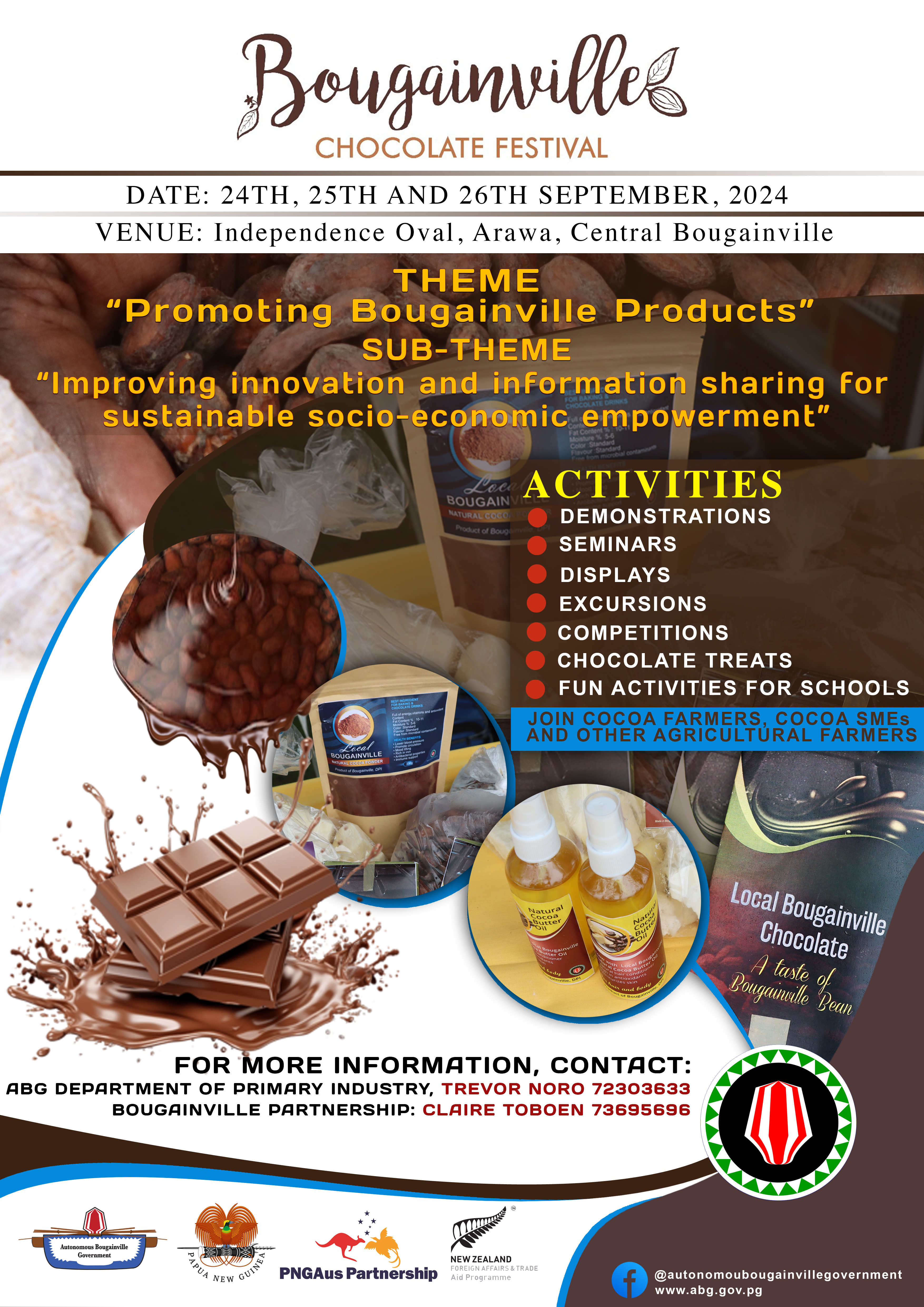 Bougainville Chocolate Festival 2024